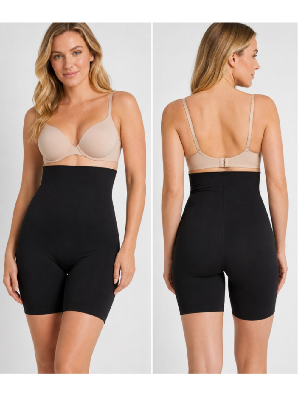 Skinnygirl Sonic Edge Long Leg Brief Women Undergarments Black Medium